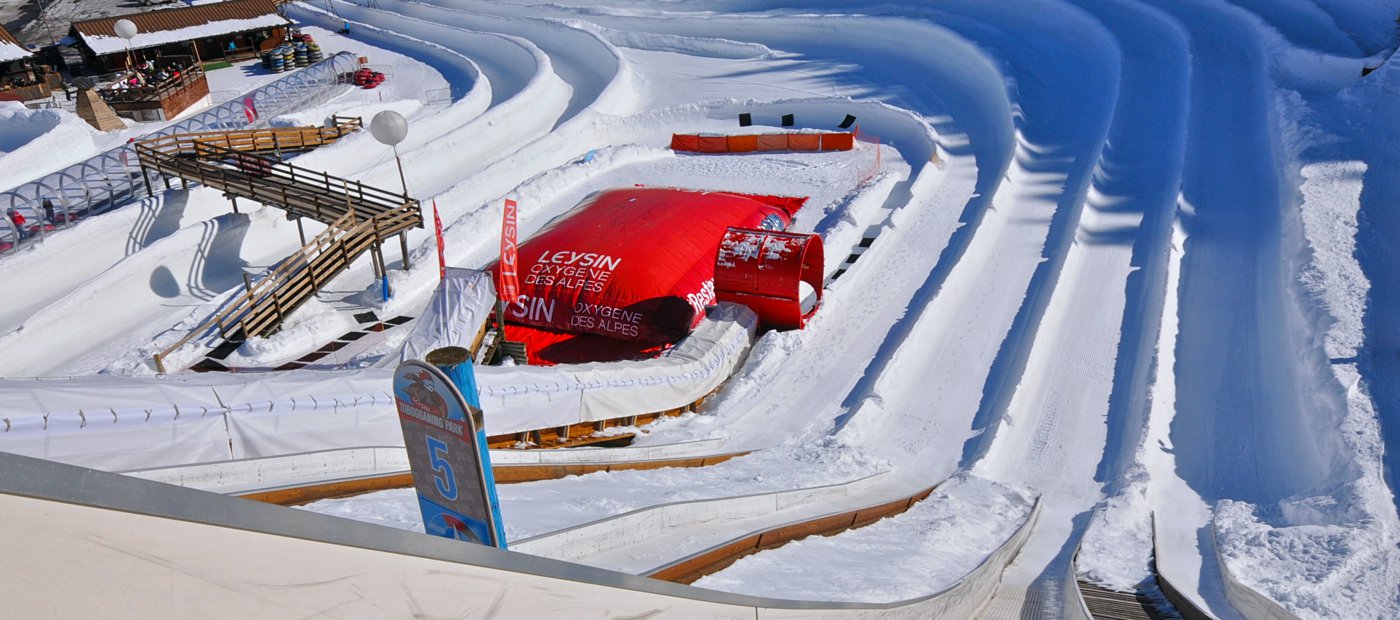 Tobogganing Park Leysin