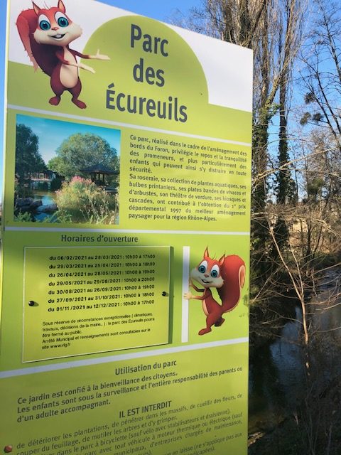 Parc des écureuils Ville La Grand