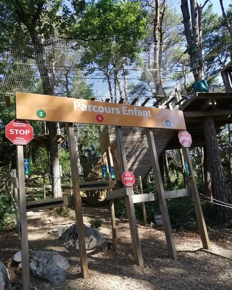 Parcours accrobranche Reignier